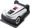 ECOVACS Robotics - Goat A3000 LiDAR Robot Lawn Mower, Dual-LiDAR Navigation,Suitable for 3/4 Acre, 13” Cutting Width, Precise Edge Mowing - White-Front_Standard