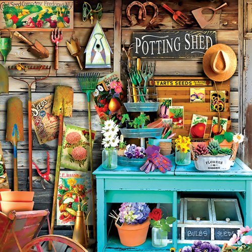 Eurographics : The Potting Shed - 1000 Piece Puzzle WORLDWIDE DELIVERY