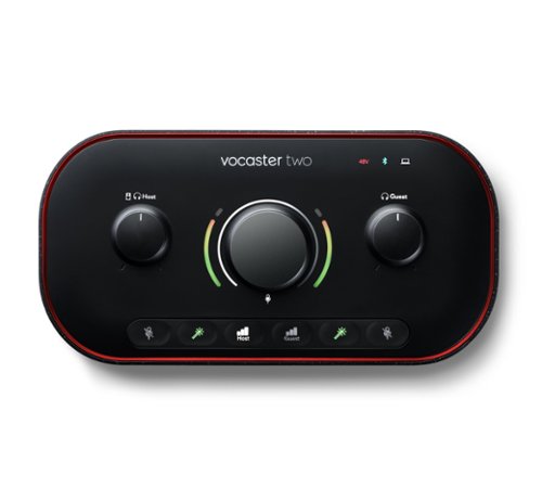 Focusrite Vocaster Two Studio - Black GLOBAL SHIPPING
