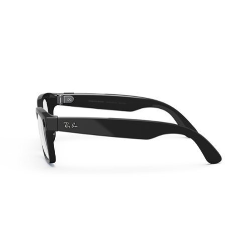 Ray-Ban Meta Wayfarer glasses with Meta AI, Audio, Photo, Video Compatibility - Clear Lenses - Shiny Black BUY IN AUSTRALIA