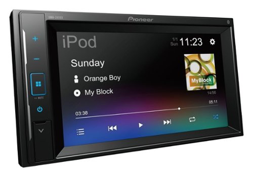 Pioneer 6.2 Bluetooth Digital Media (DM) Receiver - Black GLOBAL SHIPPING