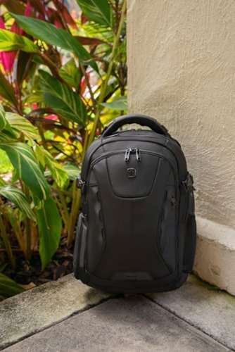 SwissGear Commander USB ScanSmart Laptop Backpack - Black BUY IN JAPAN