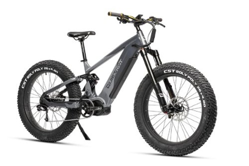 QuietKat - Ibex VPO E-Bike w/ Maximum Operating Range of 63 Miles and w/ Maximum Speed of 28 MPH - Medium - Smoke-Front_Standard 