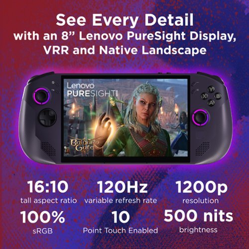 Lenovo Legion Go S 8 120Hz Gaming Handheld - AMD Ryzen Z2 Go - SteamOS - 16GB with 512GB SSD - Steam HOW TO BUY