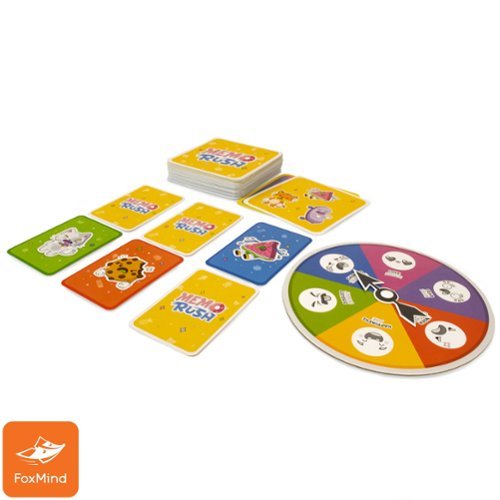 FoxMind Games Memo Rush - FoxMind Games, The Matching Memory Game Of Emotions GLOBAL SHIPPING