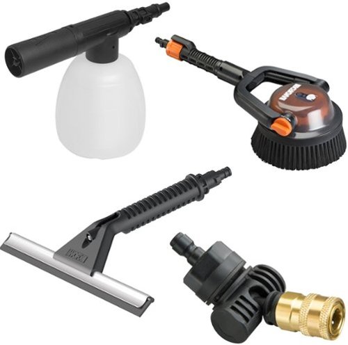 Worx WA4072 Deluxe Cleaning Kit for Worx Hydroshot - Black