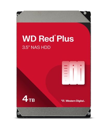 WD -Plus 4TB NAS Internal Hard Drive