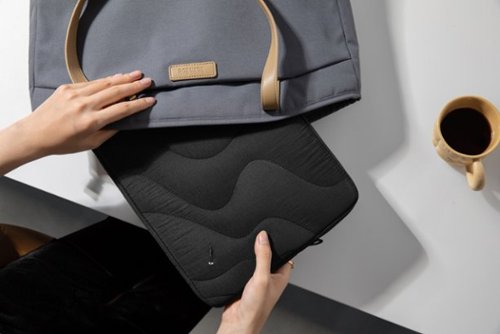 tomtoc Terra-A27 Puff Recycled Laptop Sleeve Bag Case for 14-inch MacBook Pro M4/M3/M2/M1 Pro/Max 2024-2021, Quilted Design - Lavascape BUY IN AUSTRALIA