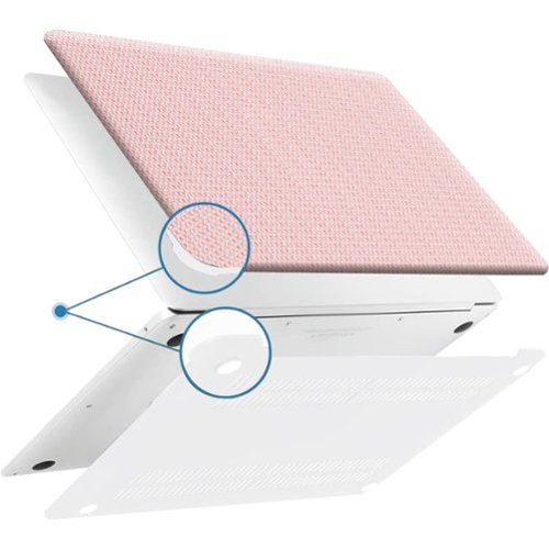 SaharaCase Woven Laptop Case for Apple MacBook Pro 14 M1, M2, M3 Chip Laptops - Pink WORLDWIDE DELIVERY