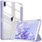 Kitcheniva - Protective Clear Case For iPad (A16) 11th 11” 2025/iPad 10th 2022 Shockproof Cover 10.9” - Lilac Purple-Front_Standard