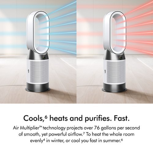 Dyson Purifier Hot+Cool HP1 White 519311-01 - Best Buy