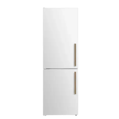 Front. Forno Appliances - Custodia 10.3 Cu. Ft. 24" Counter-Depth Bottom Freezer Refrigerator with Left-Hinge Door and Total No Frost - White - White.