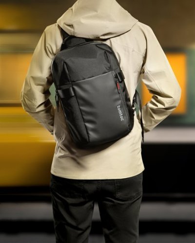 tomtoc Navigator-T24 One Shoulder Backpack Crossbody EDC Daypack Sling Bag Chest Shoulder Bag,  Water-resistant S - Black BUY ONLINE