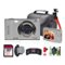 Minolta - MND20 44 MP / 2.7K Ultra HD Digital Camera - Silver-Front_Standard