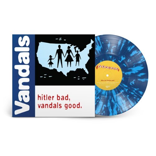 

Hitler Bad, Vandals Good. [25th Anniversary Edition] [White/Blue Splatter LP] [LP] - VINYL