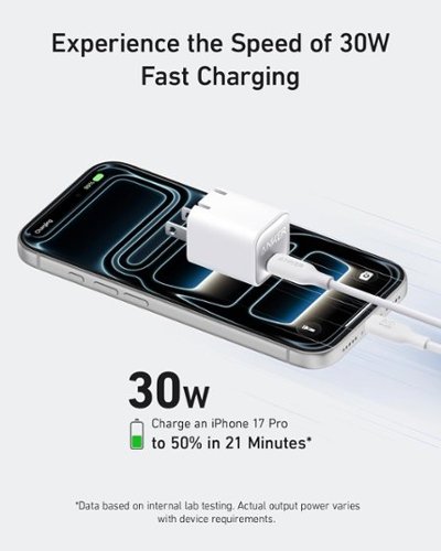 Anker Nano Charger, USB C GaN Charger 30W, PIQ 3.0 Foldable PPS