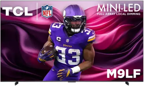 TCL MINI-LED NFL Younos FULL ARRAY LOCAL DIMMING 3 31 C NFL VIKINGS EE stive, M9LF