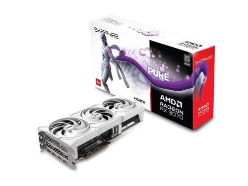Sapphire PURE Radeon RX 9070 16GB GDDR6 PCI Express 5.0 x16 ATX