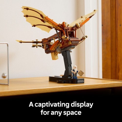 LEGO Icons Leonardo da Vinci's Flying Machine Ornithopter Building Set for Adults 10363 HOW TO BUY