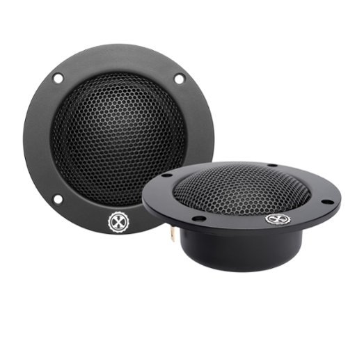 Powerbass - 2XL-3M - 3" Soft Dome Mid-Range Drivers - Pair - Black/Gray-Front_Standard 