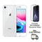 Apple - Refurbished Excellent - iPhone 8 A1863 (Fully Unlocked) 64GB w/ Pre-Installed Tempered Glass - Silver-Front_Standard