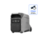 DELTA Pro 3 Portable Whole Home Power Station (Free EcoFlow Blanket, ships in multiple packages) (4096 Wh Capacity) - Galactic Silver-Front_Standard