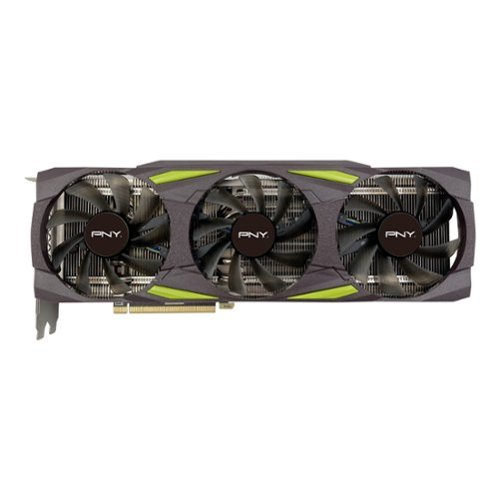 PNY - NVIDIA GeForce RTX 3080 12GB GDDR6X PCI Express 4.0 Graphics Card with Triple Fan/LHR-Front_Standard 