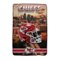 Pegasus - Kansas City Chiefs 66" x 95" Oversized Skyline Series Helmet Ultra Cozy Blanket - Multicolor-Front_Standard
