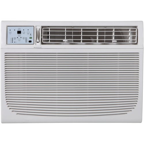 Keystone - 1500 Sq. Ft 25,000 BTU 230V Window Air Conditioner - White-Front_Standard 