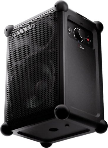 SOUNDBOKS - Mix - Indoor & Outdoor Battery Powered Bluetooth Party Speaker - Black-Front_Standard 