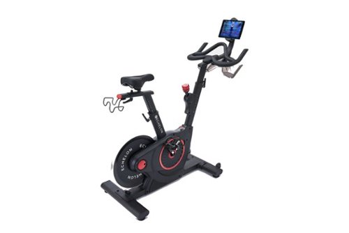  Echelon - Smart Connect EX5 Exercise Bike &amp; Free 30 Day Membership - Black/Red