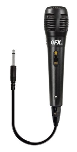 QFX 12” Bluetooth Rechargeable Portable Speaker with Stand, Microphone and LED Party Lights - Black WHERE TO BUY