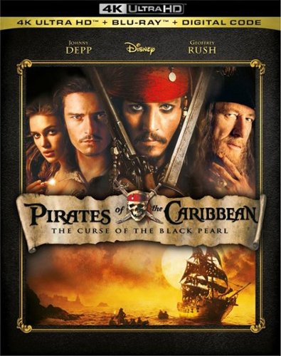  Pirates of the Caribbean: The Curse of the Black Pearl - 4K Blu-Ray [Standard] [4K Ultra HD Blu-ray]