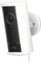 Ring - Spotlight Cam Pro (2nd Gen), Plug In, Retinal 4K for ultra-clear video, 10x Enhanced Zoom, 2 LED Spotlights - White-Front_Standard
