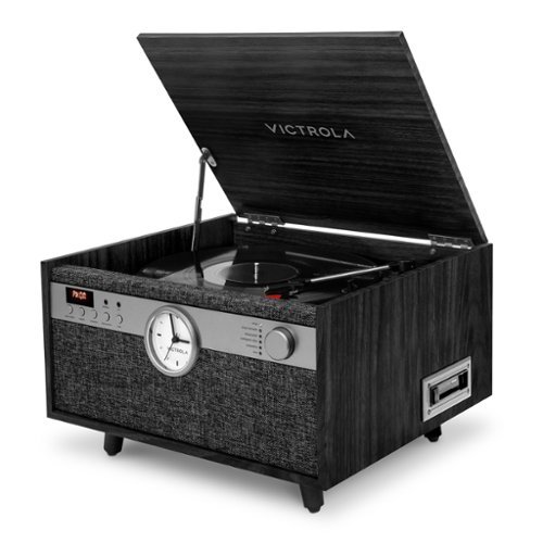Victrola Century Signature 6-in-1 Music Center - Black WHERE TO BUY