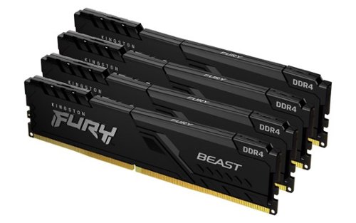 Kingston FURY Beast 64GB (4x16GB) 3200MT/s DDR4 CL16 Desktop