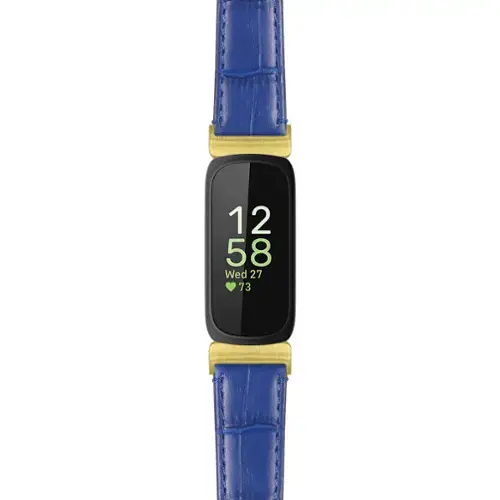 Blue (Yellow Gold Hardware)