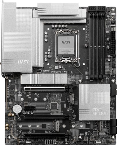 MSI PRO Z890-P WIFI (Socket LGA 1851) Intel Z890 ATX DDR5 Wi-Fi 7 Motherboard - Black GLOBAL SHIPPING