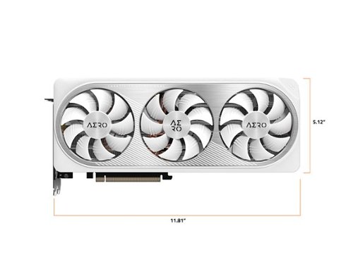 GIGABYTE NVIDIA GeForce RTX 4070 SUPER Aero OC 12GB GDDR6X PCI Express 4.0 Graphics Card - White SHOP ONLINE