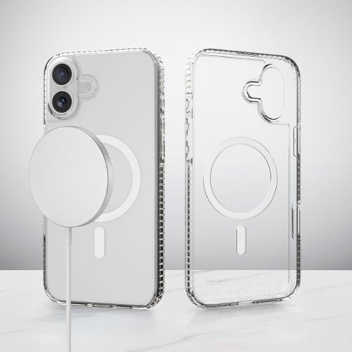Insignia™ Hard-Shell Case with MagSafe for iPhone 16 - Clear GLOBAL SHIPPING
