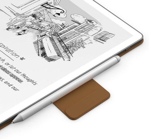 Amazon Kindle Scribe Executive Folio Cover with Magnetic Attach, Sleek Protective Case - Premium Leather - Caramel WORLDWIDE DELIVERY