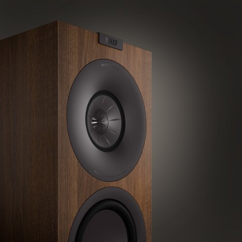 KEF Q Concerto Meta Bookshelf Speakers (Pair) Walnut QConcertoMWA