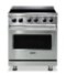 Viking - 5 Series 4.7 Cu. Ft. Freestanding Electric Induction Range - Artic Gray-Front_Standard