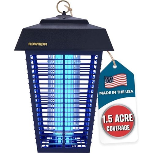 Electric Bug Zapper for Outdoor Insect and Mosquito Control, Covers Up to 1.5 Acres-Front_Standard 