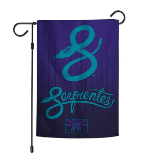 WinCraft - Arizona Diamondbacks 2025 City Connect 12" x 18" Double-Sided Garden Flag - Multicolor-Front_Standard 