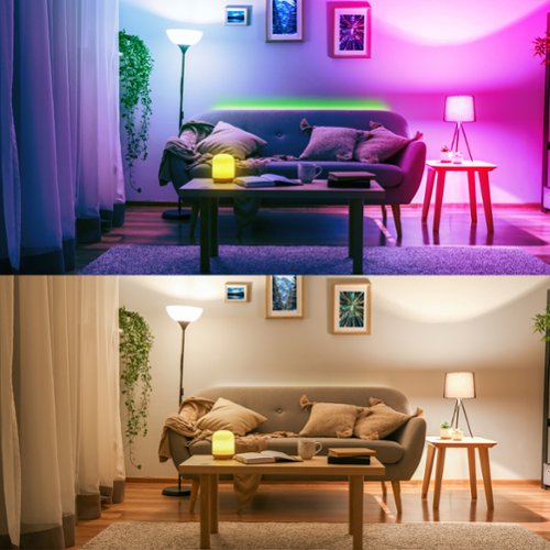 Geeni PRISMA 800 A19 Add-On Smart LED Light Bulb (2-Pack) - White WORLDWIDE DELIVERY