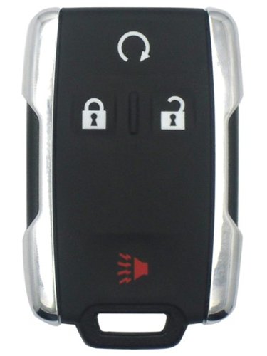 Car Keys Express - GM Keyless Entry Remote - 4 Buttons (Lock, Unlock, Remote Start, and Panic) - Black