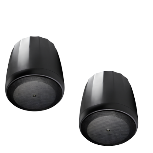 JBL - Control C60PS/T 8" 300W 8 Ohm and 70V/100V Pendant Subwoofer-Pair - Black-Front_Standard