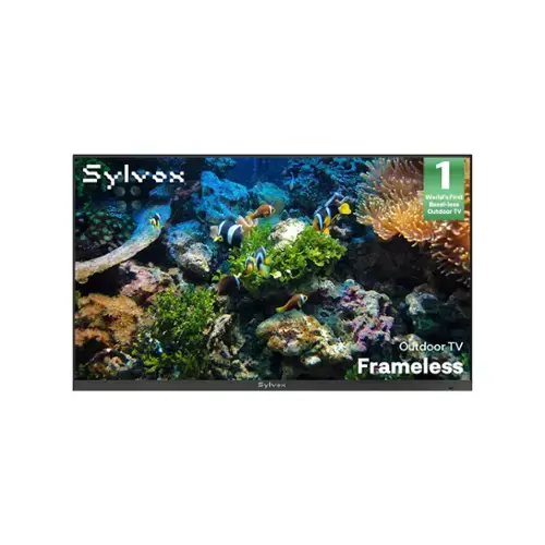 Sylvox 1 World's First Bezel-less Outdoor TV Sylvox Outdoor TV Frameless