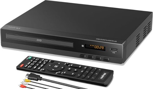 Vulpecula Spade - FlexaPlay Region-Free HDMI DVD Player for TV – 1080p Upscaling, USB Port, DVD/CD/MP3 Multi-Format Playback – Ultra-Compa-Front_Standard 